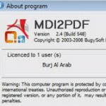 MDI2PDF Converter
