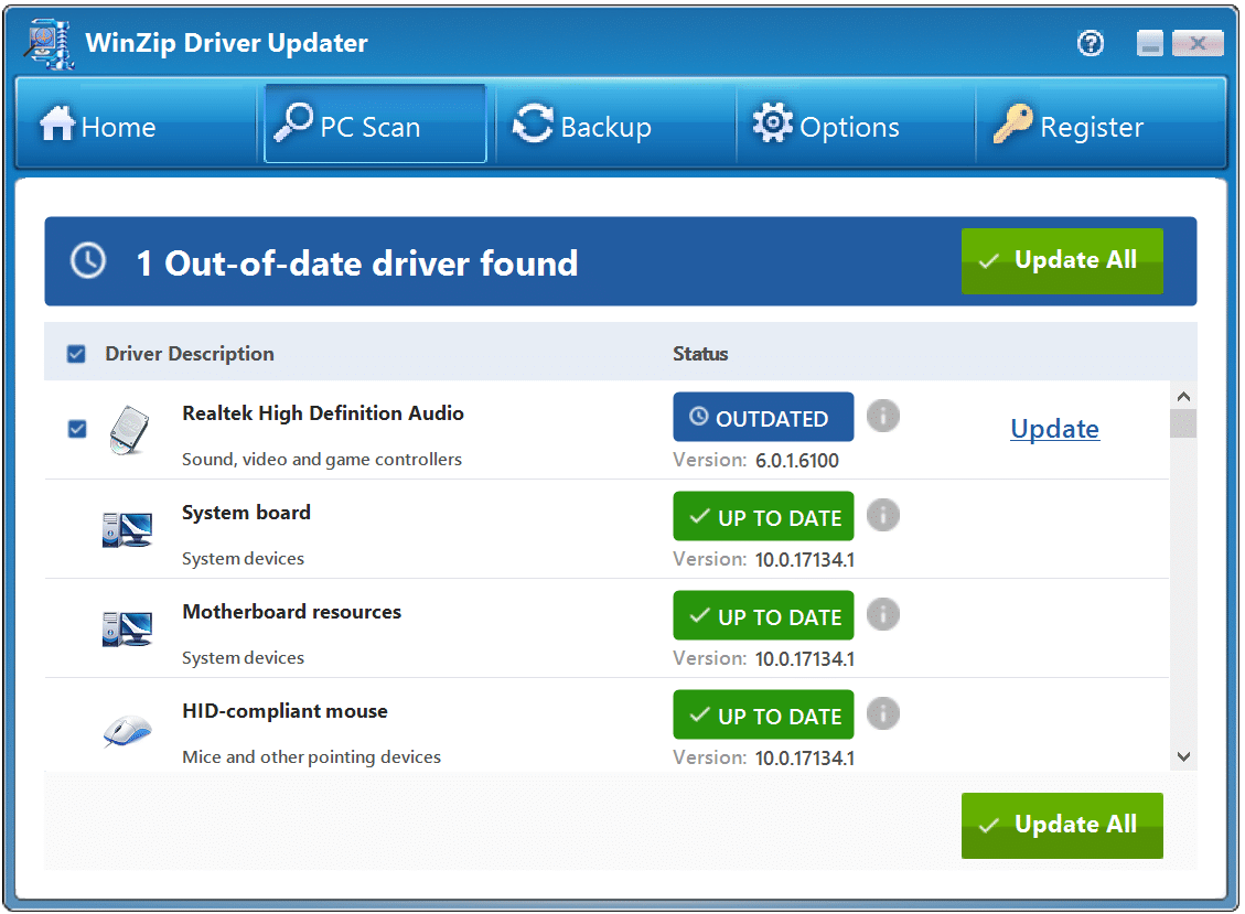 تحميل برنامج WinZip Driver Updater للكمبيوتر 2023 مجانا