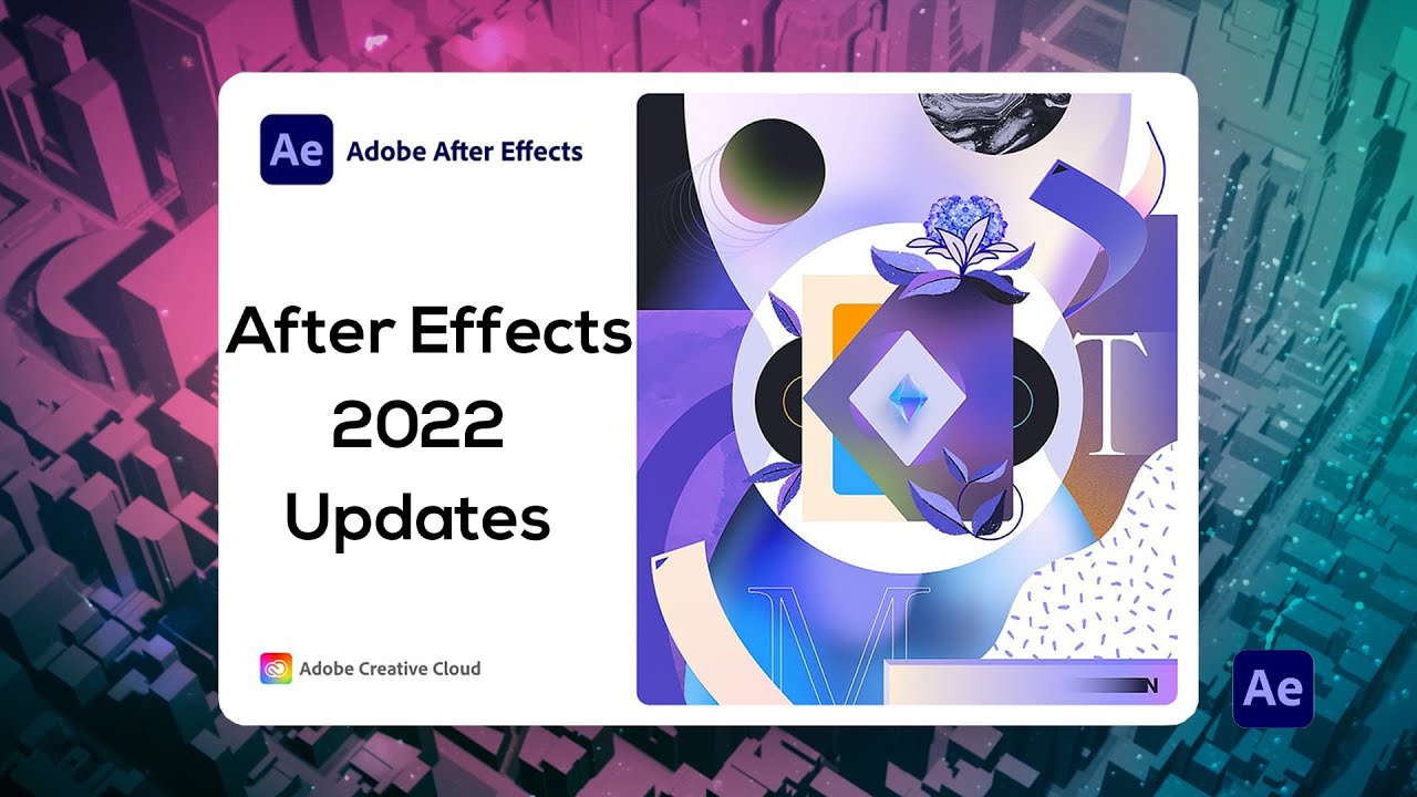 ادوبي افتر افكت Adobe After Effects 2022